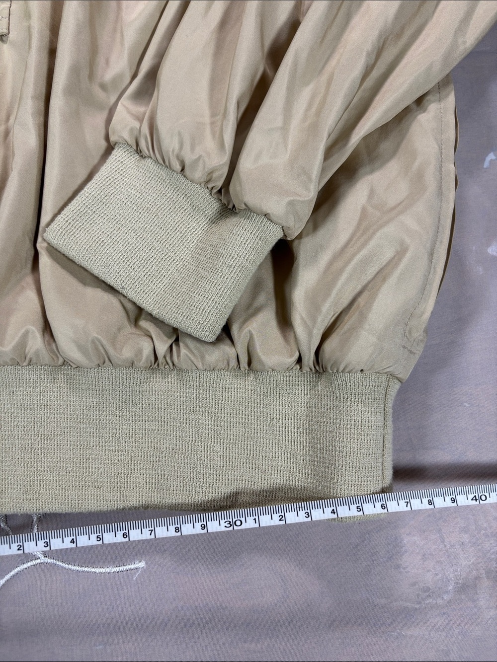 Polo by Ralph Lauren Sport Beige Pullover Windbreaker Men’s Jacket Sz M Half Zip - Picture 5 of 15